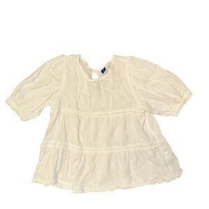 Old Navy Girls Peasant Top Blouse B2